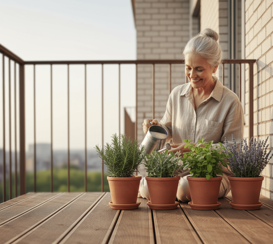 Zahrádka jako lékárna: 5 bylinek, které si snadno vypěstujete na balkoně